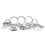 Shri & Sam Stainless Steel Shagun Dinner Set (50 Pcs Set)