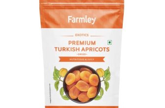 Farmley Exotics Premium Turkish Dried Apricots Dry Fruits 200 G