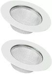 Aoito Kitchen Sink, Basin Stainless Steel Push Down Strainer(11 Cm Set Of 2)