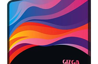 Gizga Essentials (25Cm X 21Cm Gaming Mouse Pad, Laptop Desk Mat, Computer Mouse Pad With Smooth Mouse Control, Mercerized Surface, Antifray Stitched Embroidery Edges, Anti-Slip Rubber Base