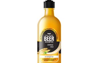 Park Avenue Beer Shampoo For Damage Free Hair, With Hops, Barley, Proteins And Vit. B, 650Ml
