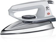 Bajaj Dx-2 600W Dry Iron With Advance Soleplate And Anti-Bacterial German Coating Technology, Grey