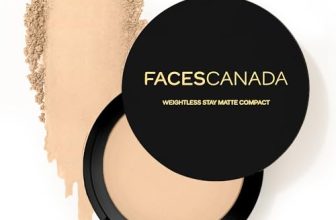 Faces Canada Weightless Stay Matte Finish Compact Powder – Natural, 9 G | Non Oily Matte Look | Evens Out Complexion | Hides Imperfections | Blends Effortlessly | Pressed Powder For All Skin Types