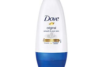 Dove Original Deodorant Roll On For Women, Antiperspirant Underarm Roll On Removes Odour, Keeps Skin Fresh & Clean, Alcohol Free, Paraben Free, 50 Ml