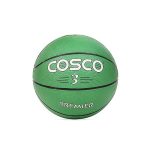 Cosco Premier Leather Basketball, Size 3 (Multicolour)