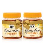 Bevzilla House Of Farms Sundarbans Wild Forest Honey-400Gm (200 Gram X 2) |100% Pure Honey | No Sugar Adulteration, Natural Immunity Booster | Raw, Unprocessed | Naturally Rich In Antioxidants