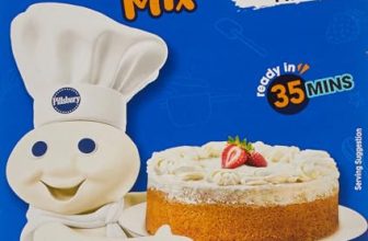 Pillsbury Cooker Cake Mix, Vanilla, Eggless, 159 Gm X Pack Of 4, 636 Gm