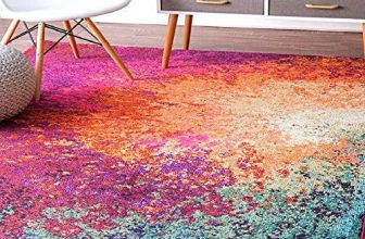 Status Contract 3D Printed Vintage Persian Carpet Rug Runner For Bedroom/Living Area/Home With Anti Slip Backing (4X 6 Feet-Medium , Multi)-Pack Of 1