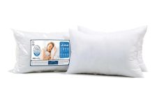 Status Ultra Soft Fiber Filled Fibre Premium Pillow For Home & Hotel Use (16X24, Fiber; White, Pack Of 2)