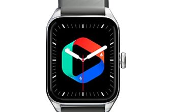 Zebronics Eternal Bluetooth Calling Smart Watch With 1.85″ Large Display, Voice Assistant, 100+ Sport Modes, Ip67 Waterproof, 11 Built-In & Customizable Wallpaper, 8 Menu Ui, Crown And Calculator (Grey)