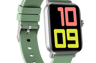 Syska Pluto Sw250 Smart Watch Premium Metal Body, 1.69″ Display, 200+ Cloud & Customizable Watch Faces, Smart Notifications For Calls, Sms, Whatsapp With Battery Runtime-Upto 10 Days (Mint Green)