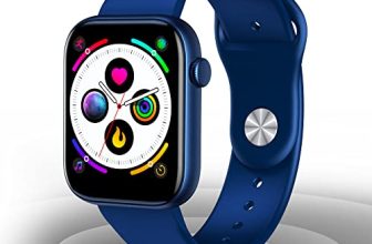 Gionee Stylfit Gsw11 Smartwatch With Large 1.8 Ips Display, Spo2 & Stress Monitor, Heart Rate Monitor & 200+ Watch Faces(Azure Blue)