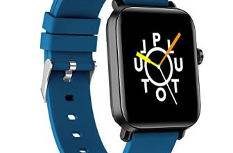 Syska Pluto Sw250 Smart Watch Premium Metal Body, 1.69″ Display, 200+ Cloud & Customizable Watch Faces, Smart Notifications For Calls, Sms, Whatsapp With Battery Runtime-Upto 10 Days (Spectra Blue)