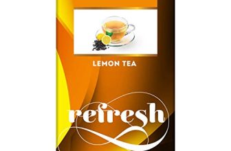 Te-A-Me Black Lemon Tea Bags 25 Pieces | Robust Black Tea With Natural Lemon Flavour | 25 Sugar Free Lemon Tea Sachets Bags | 100% Natural Ingredients