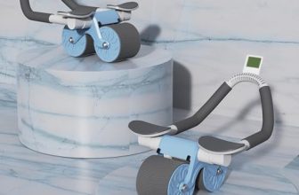 Lifelong Ab Roller With Timer, Mobile Holder & Knee Pad|Core Trainer Plank Exercise Wheels For Home Gym Fitness|Abdominal Exercise Fitness For Men & Women|Fitness Equipment For Workout (Llar02, Blue)