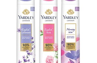 Yardley London Refreshing Deo Body Spray Tripack (English Lavender + English Rose + Morning Dew) For Women, 150Ml Each (Pack Of 3)
