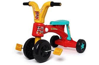 Toyzone Tricycle- Kids Cycle|Baby Tricycle|Baby Cycle|Baby Trike|Tricycle|Kids Cycle With Ruber Wheel|Ride On Car|Push Cycle (Mickey Trike Cycle)
