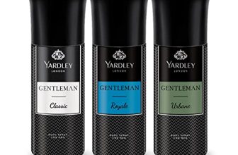 Yardley London Gentleman Daily Use Deodorant Body Sprays For Men| Gentleman Classic, Gentleman Urbane, & Gentleman Royale Deodorant Assorted Pack| 150Ml Each