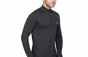 Vector X Thrill-X Men’S Polo Neck T-Shirt Black
