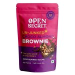 Open Secret Valentines Day Wholesome Chocolate Gift Box | 1 Item Gift Combo – Chocolate Almond Brownie (Pack 6) | Zero Refined Sugar No Maida Guilt | Valentine Gifts Hamper For Girlfriend, Boyfriend, & Love | Gift For Him/Her | Zero Refined Sugar | Gluten Free