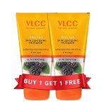 Vlcc Anti Tan Skin Lightening Face Wash – 150Ml X 2 Buy One Get One (300Ml) | With Mulberry & Orange Peel Extract | Protect Against Harsh Sun Damage, Uav And Uvb Rays