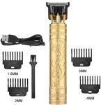 Kemei Tintage T9 Trimmer 40 Min Runtime 4 Length Settings(Multicolor)