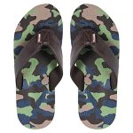 United Colors Of Benetton Ucb Men’S High Fashion Camo Print, Green Eva Flip Flops And House Slippers