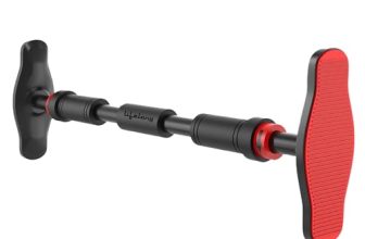 Lifelong Pull Up Bar For Home -Adjustable Rod 65Cm To 75Cm Width, Wall Mounted Without Screws -Door Pull Up Bar To Increase Height -Exercise Equipment For Home Gym – Chin Up Bar Weight Capacity 150Kgs