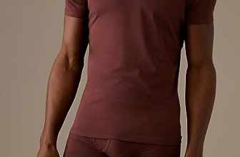 Marks & Spencer Premium Cotton T-Shirt Vest T141600Adark Burgundy (Xl)
