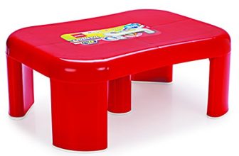 Cello Endura Tuff Plastic Seat Stool, Small, Red