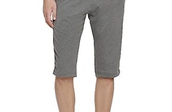 Macroman M-Series Men’S Regular Casual Pants (Ms625_Black Melange_Medium/80-85)