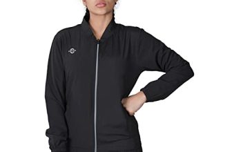 Nivia Neo-4 Female Jacket, Polyester,Black