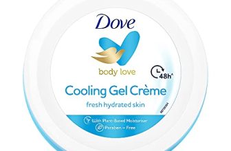 Dove Body Love Cooling Gel Crème Paraben Free, 48Hrs Moisturisation With Plan Based Moisturiser, Non Oily Feel, Refreshed Hydrated Skin 145G