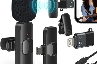 Mneecom 2 In 1 K8 Wireless Portable Recording Clip Mic With Receiver For All Type-C Microphone