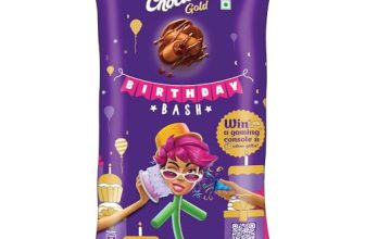 Cadbury Choclairs Gold Candy, 520 G (100 Candies)