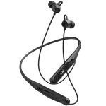 Boat Rockerz 255 Touch Neckband With Full Touch Controls,Spatial Audio,Up To 30H Playtime,Asap Charge,Beast Mode,Enx Technology(Pitch Black),In-Ear,Bluetooth