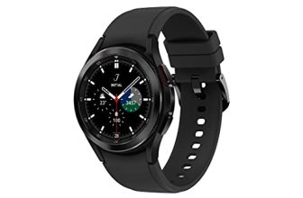 Samsung Galaxy Watch4 Classic Bluetooth(4.2 Cm, Black, Compatible With Android Only)
