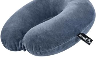 Billebon Premium Neck Pillow For Travelling Airplane Travel Pillow Comfortable Head Rest Neck Holder Pillow With 30 Years Warranty (Grey)