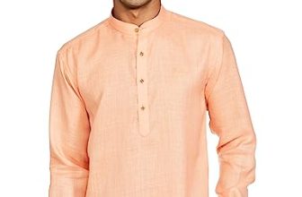 Be Active Men’S Solid Slim Fit Cotton Formal Shirts || Men Stylish Shirt || Mandarin Collar & Full Sleeves || Timeless Style & Comfort Cream