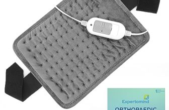 Expertomind Heating Pad For Muscle Pain & Period Cramps | Electric Heating Towel For Back, Neck, Leg & Shoulder Pain Relief | Orthopaedic Pain Reliever For Joints | Heat Therapy