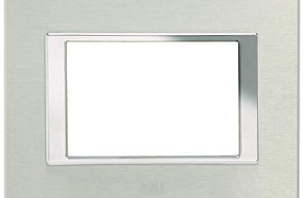 Anchor By Panasonic 66906Ba Roma Urban Modular Polycarbonate 6M Square (Brushed Aluminium, Pack Of 10)