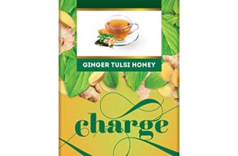 Te-A-Me Ginger Tulsi Honey Herbal Tisane, 25 Tea Bags | Herbal Tea For Immunity, Stress Relief | 25 Dry Tulsi Leaves, Ginger, And Honey Herbal Tea Bags