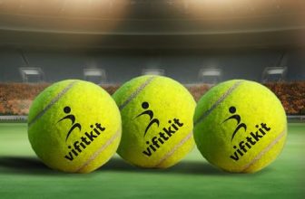 Vifitkit Cricket Ball, Tennis Ball For Cricket Tournament, Itf Approved, Rubber, Waterproof Technology, Street Match Cricket Ball, Tennis Ball For Lawn Cricket, Soft Balls (Pack Of 3)