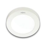 Wipro Iris Slim Ro 15 Watt Round Slim Panel Surface Mounted White Led Down Lighter (Cool White, Pack Of 1)