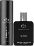 The Man Company Black & Bold Perfume Duo – 150 Ml, 50 Ml Body Spray – For Men(200 Ml, Pack Of 2)