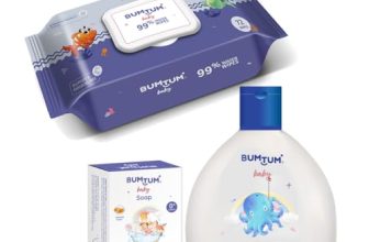 Bumtum Baby Gentle 99% Pure Water Wet Wipes With Lid – 72 Pcs.(Pack Of 1) & Baby Soap 50Gram (Pack Of 1) & Baby Bubble Bath (200 Ml) Combo
