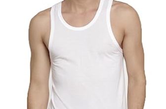 Macroman M-Series Men’S Exuber Fine Vest Round Neck Regular Fit Solid (M70Rn_White_95)