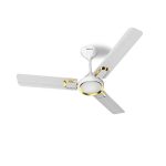 Havells Glaze 1200Mm Decorative Finish Ceiling Fan (Elegant White Gold)