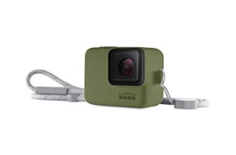 Gopro Sleeve + Lanyard Green For Hero7