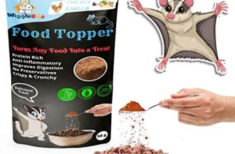 Wiggleboo Chicken & Ginger Sugar Glider Topper – Irresistible Flavor Fusion For A Healthy Pet, The Perfect Snack To Satisfy Your Sugar Glider Craving, A Burst Of Chicken & Ginger Flavor (50G)
